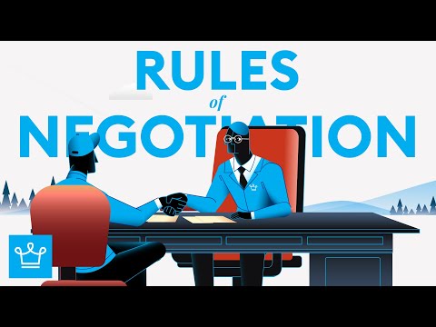 15 Rules Of Negotiation