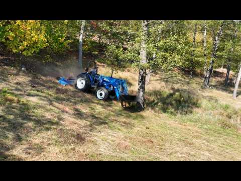 Remove excavator thumb, truck repairs, brush mowing