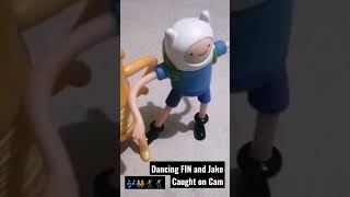 DANCING FIN JAKE CAUGHT ON CAM #adventuretimenewepisodes #adventuretime #mcdonaldshappymeal #shorts