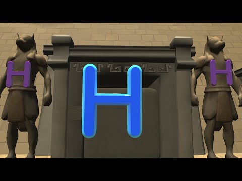 Learn the Letter H - 360° 3D VR Animated Kids Video