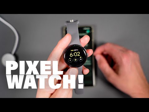 GOOGLE PIXEL WATCH Unboxing, Setup, Compare