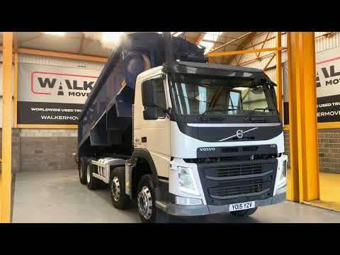 New In Stocklist For Sale: VOLVO FM 460 *EURO 6* 8X4 ALUMINIUM INSULATED TIPPER – 2015 – YO15 YZV