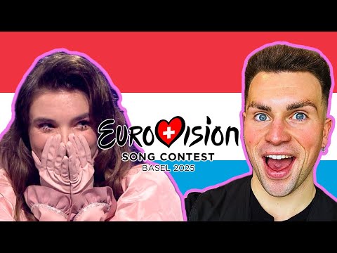 LET’S REACT TO LUXEMBOURG’S ENTRY FOR EUROVISION 2025 | LAURA THORN - LA POUPÉE MONTE LE SON