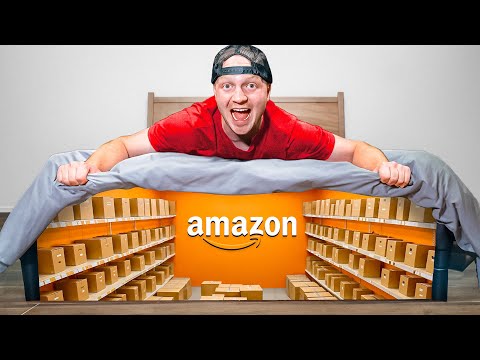 I Turned My Bedroom Into a Secret Amazon Store!