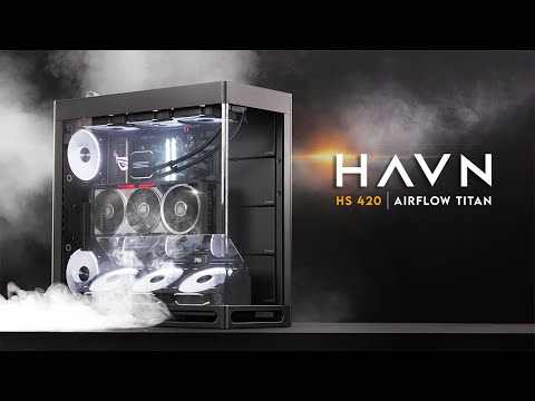 This Build is Insanely Cool: HAVN HS 420 VGPU PC Build | ROG Astral RTX 5080