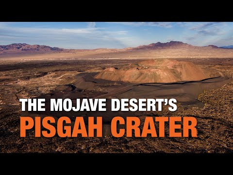 The Mojave Desert's Pisgah Crater