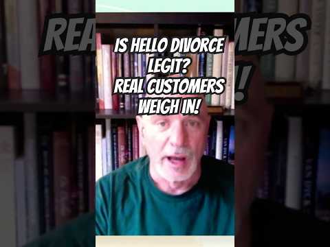 Is hello divorce legit? Real customers share their experience!