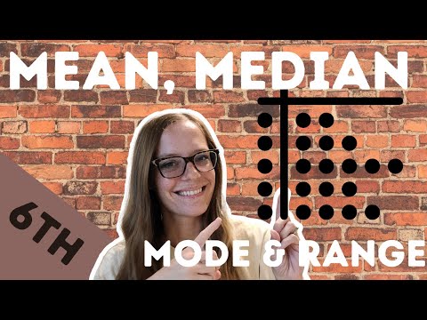 STEM-AND-LEAF PLOTS [Mean, Median, Mode, Range] 6th Grade Math