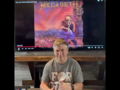 MEGADETH MY LAST WORDS MANCAVE MUSIC REACTIONS