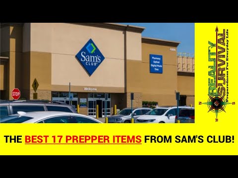 The Best 17 Items At Sam's Club For Prepping