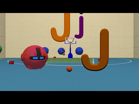 Learn the Letter J - 360° 3D VR Animated Kids Video