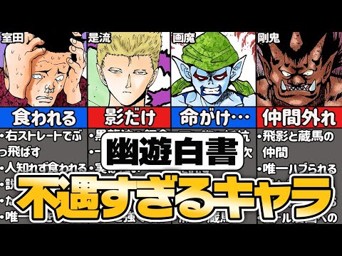 【幽遊白書】あまりにも不遇な扱いを受けたキャラ7選【ゆっくり解説】