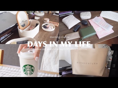 7:00AM mornings routine, How to have a productive day off💭MUJI, what's in my bag, Costco🛒, etc...