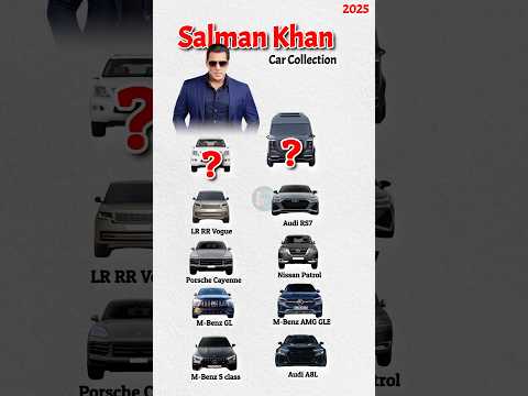 Salman Khan Car Collection || 2025