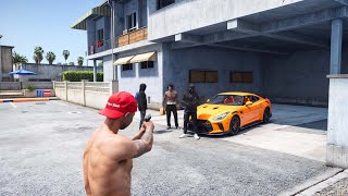 Bouncing out front lines in their hood in GTA 5 RP!