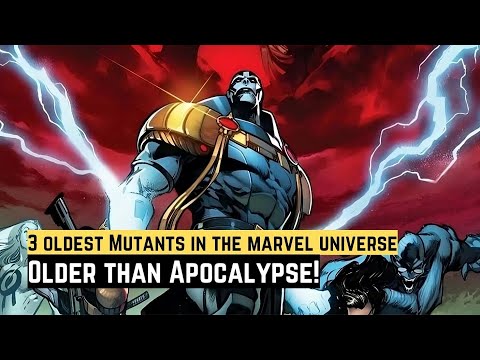 3 Oldest Mutants In The Marvel Universe #marvel