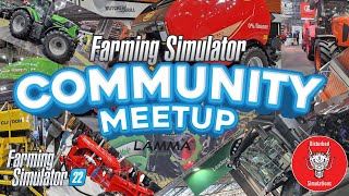 LAMMA 2024 FARMING SIMULATOR COMMUNITY MEETUP - FACE REVEAL?