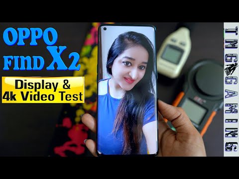 Oppo Find X2 - 4K Video & Display Test