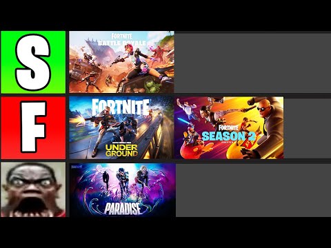 EVERY Fortnite Season Ranked