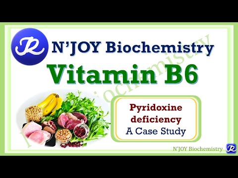 11:Vitamin B6-Pyridoxine | Water Soluble Vitamin| Vitamins| Biochemistry|@NJOYBiochemistry