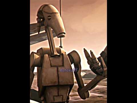 Les droïde se moque d'un autre droïde VF | THE CLONE WARS [S1E21] #vf #starwars #shorts