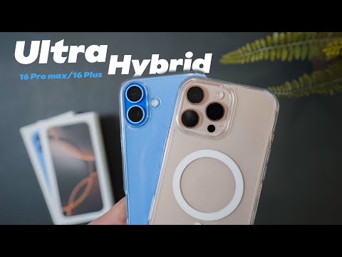 iPhone 16 Pro Max Spigen Ultra Hybrid Clear Case Review + MagSafe Case