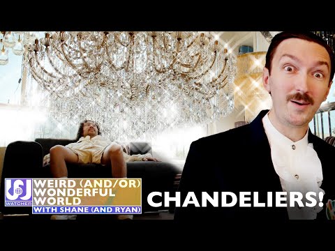 Shane and Ryan Go Wild At A Chandelier Store • Weird Wonderful World