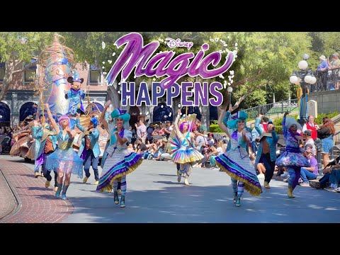 [4K] Magic Happens Parade at Disneyland CA Anaheim 2024