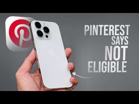 What to Do If Pinterest Says You Are Not Eligible on iPhone (explained)