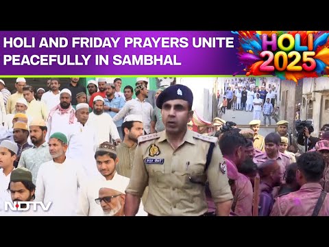 Holi | Sambhal's Holi Festivities and Friday Prayers Proceed Smoothly Despite Tensions