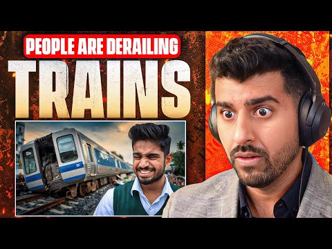 These people are causing train accidents for fun