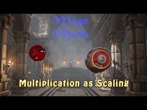 Multiplication as Scaling - 5th Grade Mage Math Video