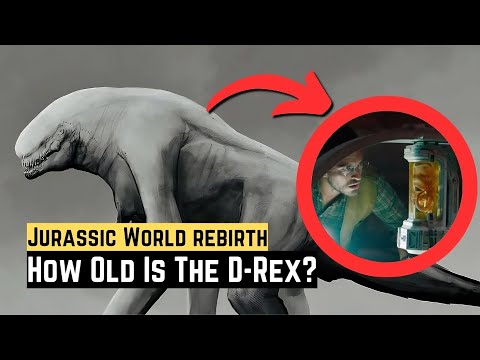 How Old Is The D-Rex In Jurassic World Rebirth? #jurassicworldrebirth #jurassicworld #drex