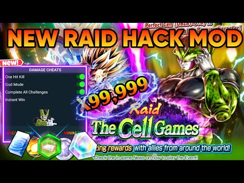 NEW! CELL GAMES RAID HACK v5.15.0 | Dragon Ball Legends Hack | Unlimited Raid Medals 🤩 | Crystals 💎