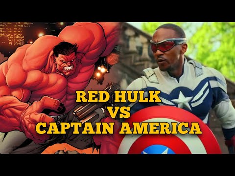 How Will Captain America Defeat The Red Hulk? | Avengers Doomsday & Secret Wars Theory #marvel