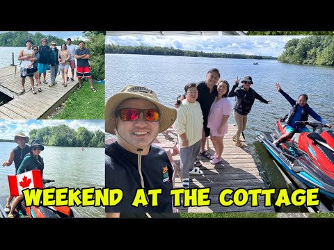 COTTAGE LIFE / WEEKEND FUN #cottagelife #jetski #canadian