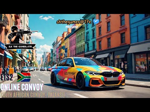 Cutting up with skhu_man in a BMW Series 3 Online Convoy!