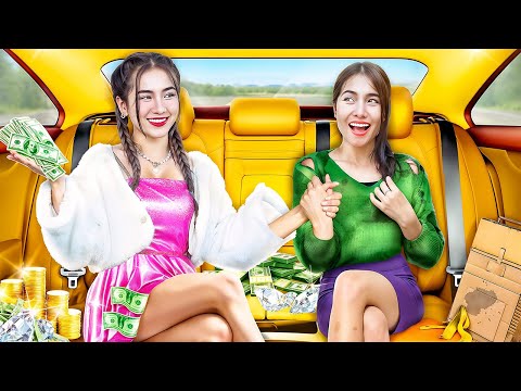 Rich Girl Becomes Poor Girl To Find True Friendship | First Day Of Rich Girl In Poor School