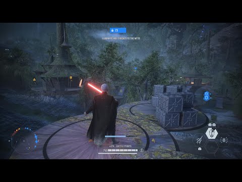 STAR WARS Battlefront II Galactic Assault (PS5) Count Dooku Gameplay