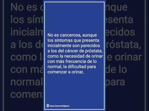 La hiperplasia prostática benigna está conectada con el cáncer de la próstata | #Shorts