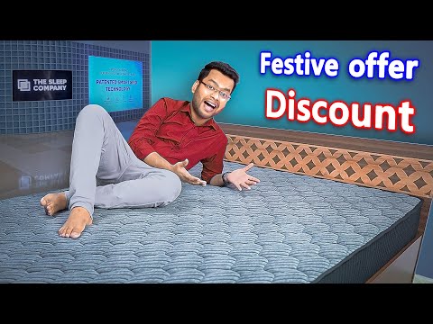 The Biggest Festive Sale Ever | The Sleep Company SmartGRID Mattress | The Sleep Company Mattress