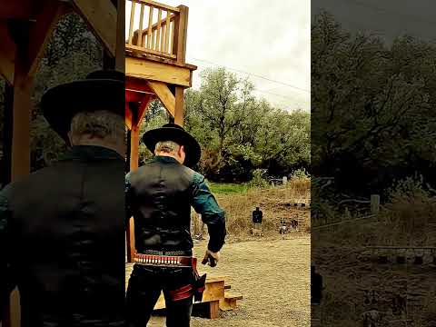 Why I Don't Do Aimed Fire #gunfighter #cowboy #western  #shooting