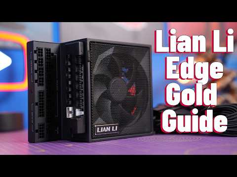 Lian Li Edge Gold PSU wiring and setup guide