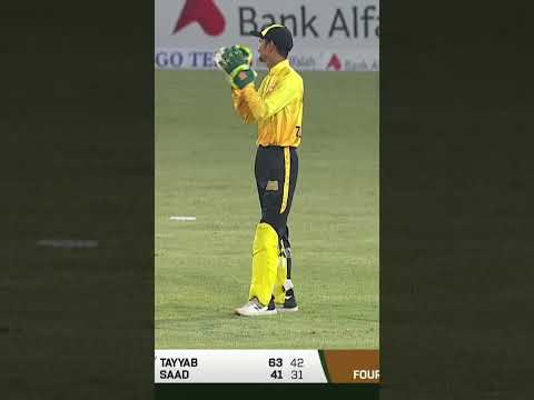 Tayyab Tahir Played Smart Shot #NationalT20Cup #SportsCentral #Shorts MA2K