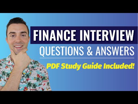 Finance Interview Questions & Answers | For Entry-Level Roles!