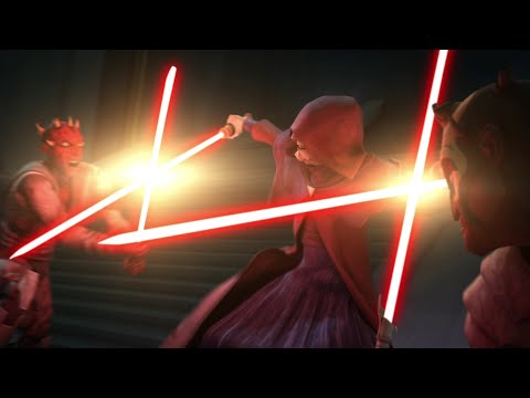 Darth Sidious vs Darth Maul and Savage Opress | Full Fight Scene - Star Wars: The Clone Wars