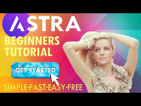 Create An Astra Theme WordPress Website 2025 ~ A Free Astra Tutorial For Beginners