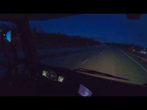 Cosy Night driving & Sunset! Eskilstuna to Jordbro, truck & trailer drive 🔴Livestream