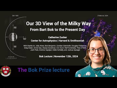 Catherine Zucker: Bok Prize Lecture : Our 3D View of the Milky Way: from Bart Bok to the Present Day