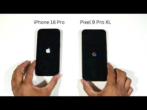 Apple iPhone 16 Pro vs Google Pixel 9 Pro XL Speed Test and Camera Compare